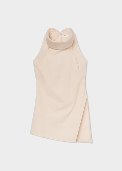 HIGH COWL NECK TOP