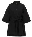 COTTON TRENCH BLOUSE