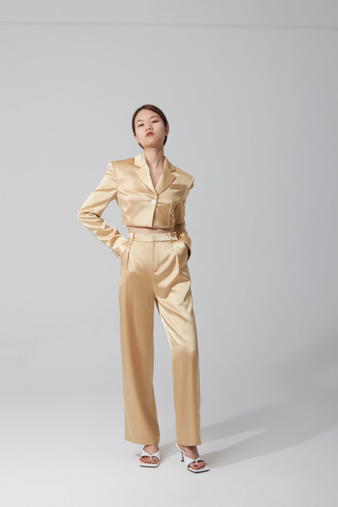 GOLD SHORT JACKET
