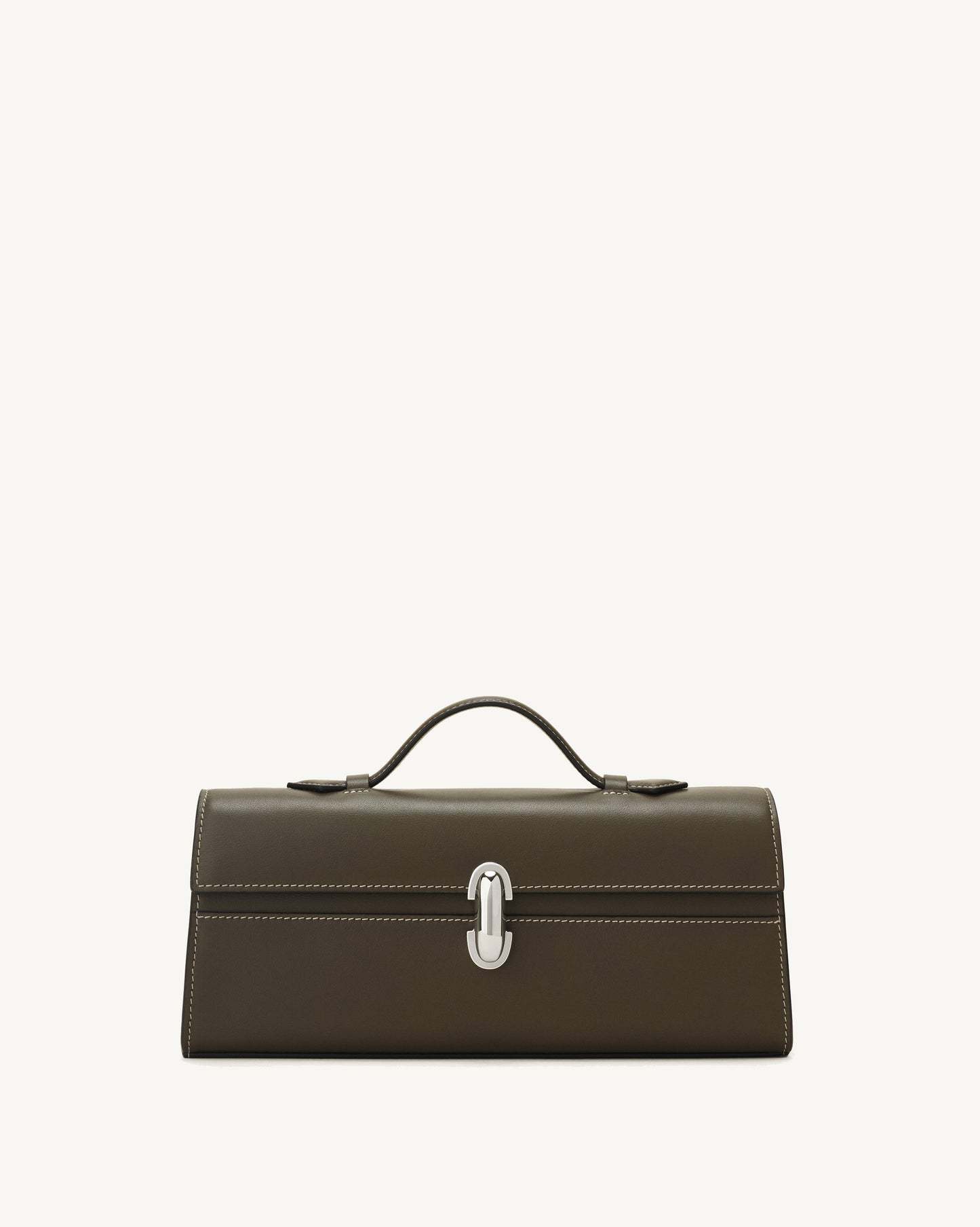 SLIM SYMMETRY POCHETTE IN SMOOTH CALF LEATHER