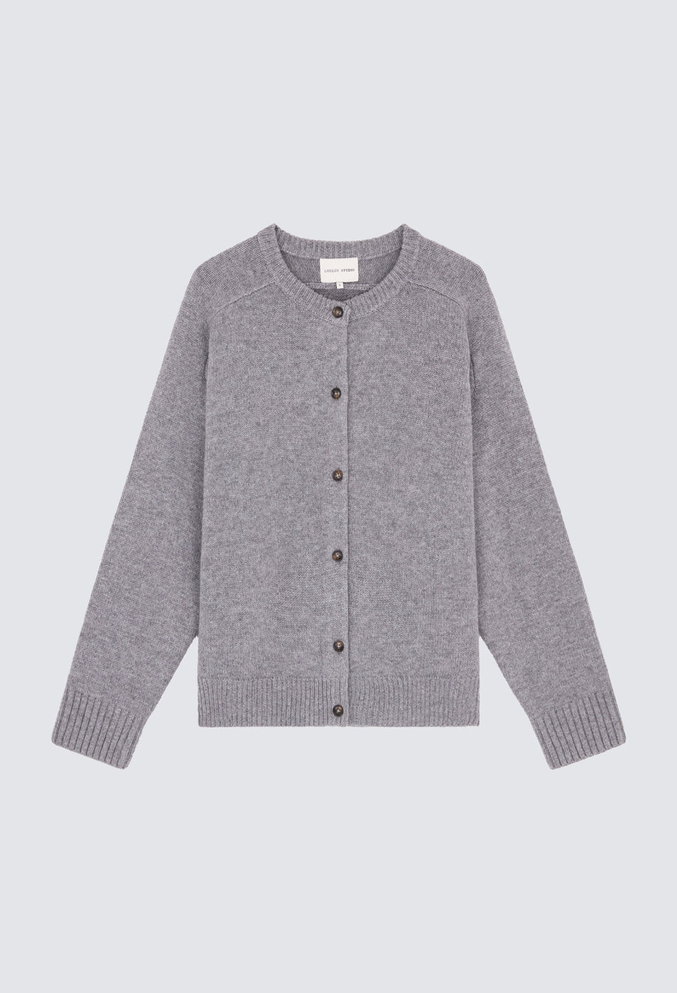 ROUND NECK CARDIGAN