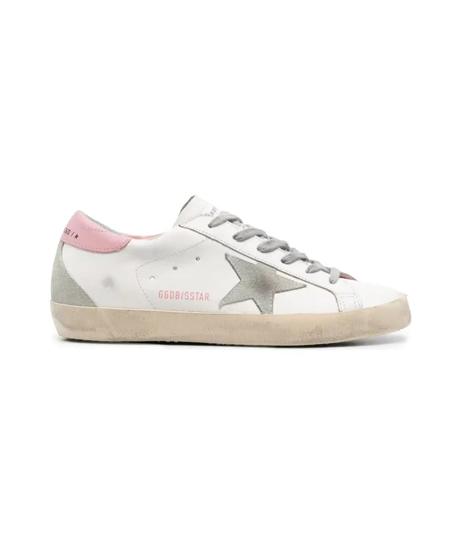 SUPER-STAR LEATHER UPPER AND HEEL SUEDE STAR AND SPUR CREAM SOLE