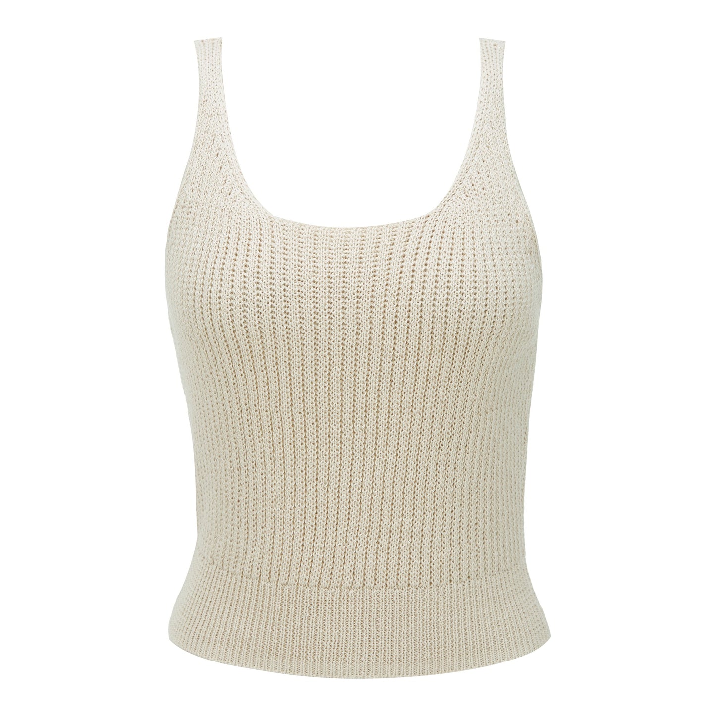 LINEN KNIT TOP