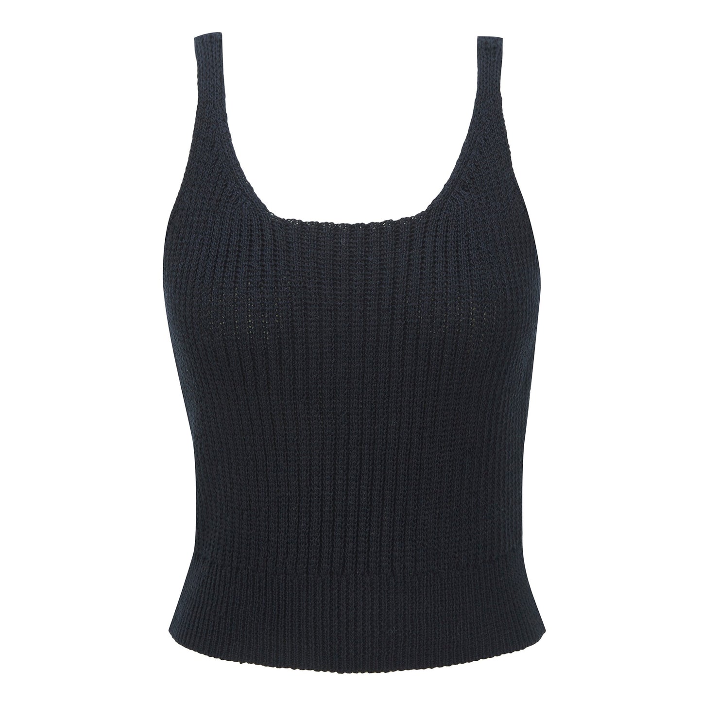 LINEN KNIT TOP