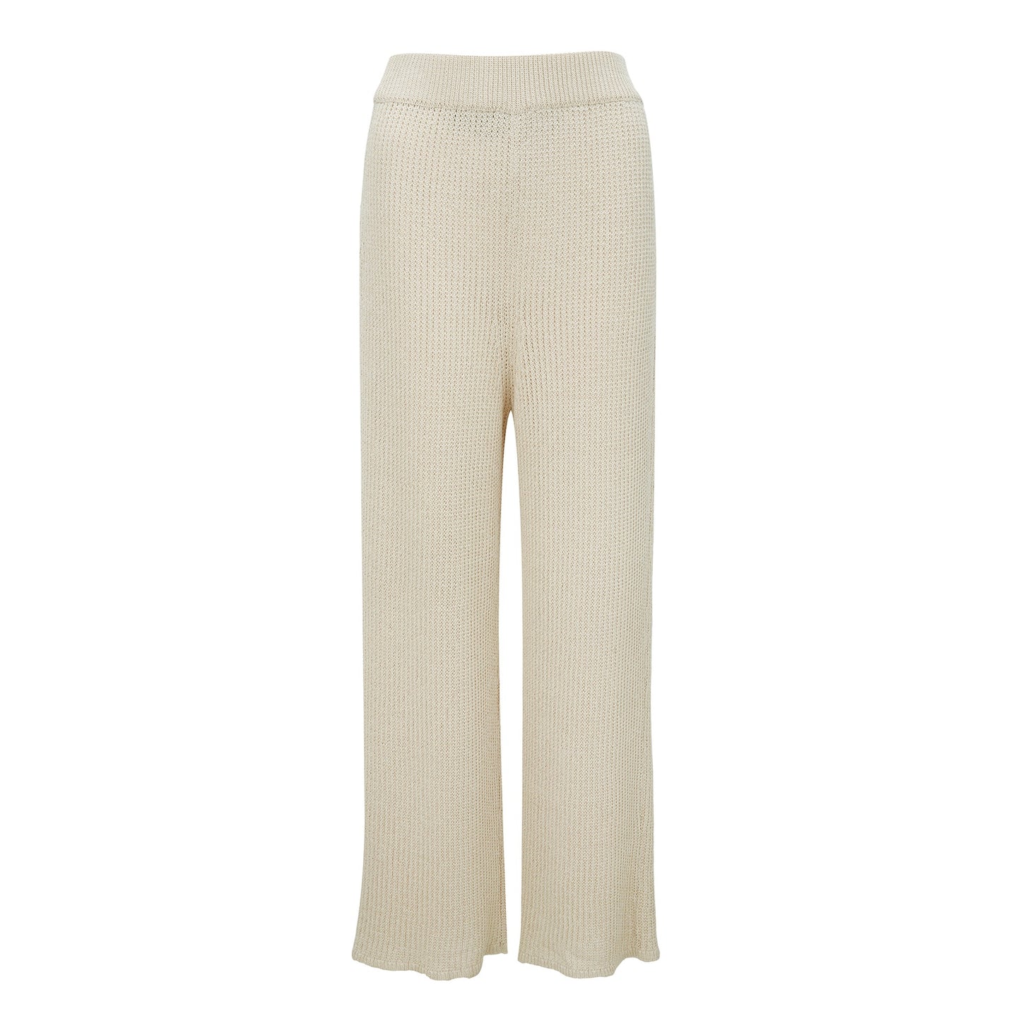 LINEN KNIT PANTS
