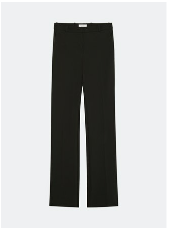 STRAIGHT PANTS WITH A ZIPPER AT THE BOTTOM OF THE LEG