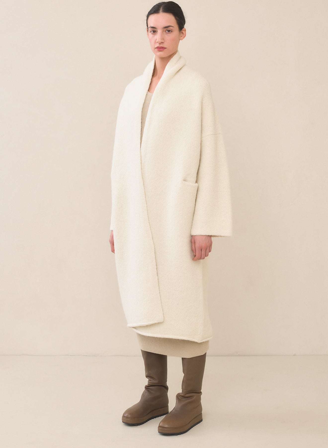 LONG SHAWL CARDIGAN