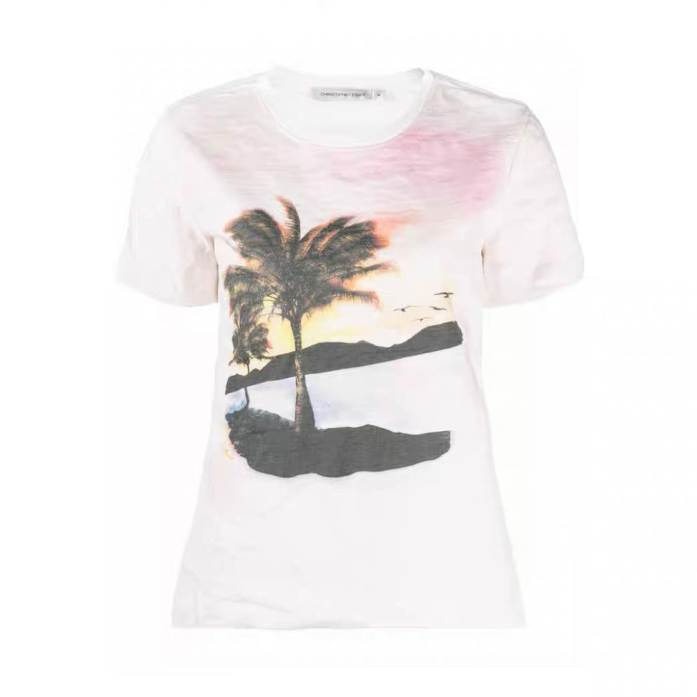 LOST SOUVENIR CRUSHED TEE