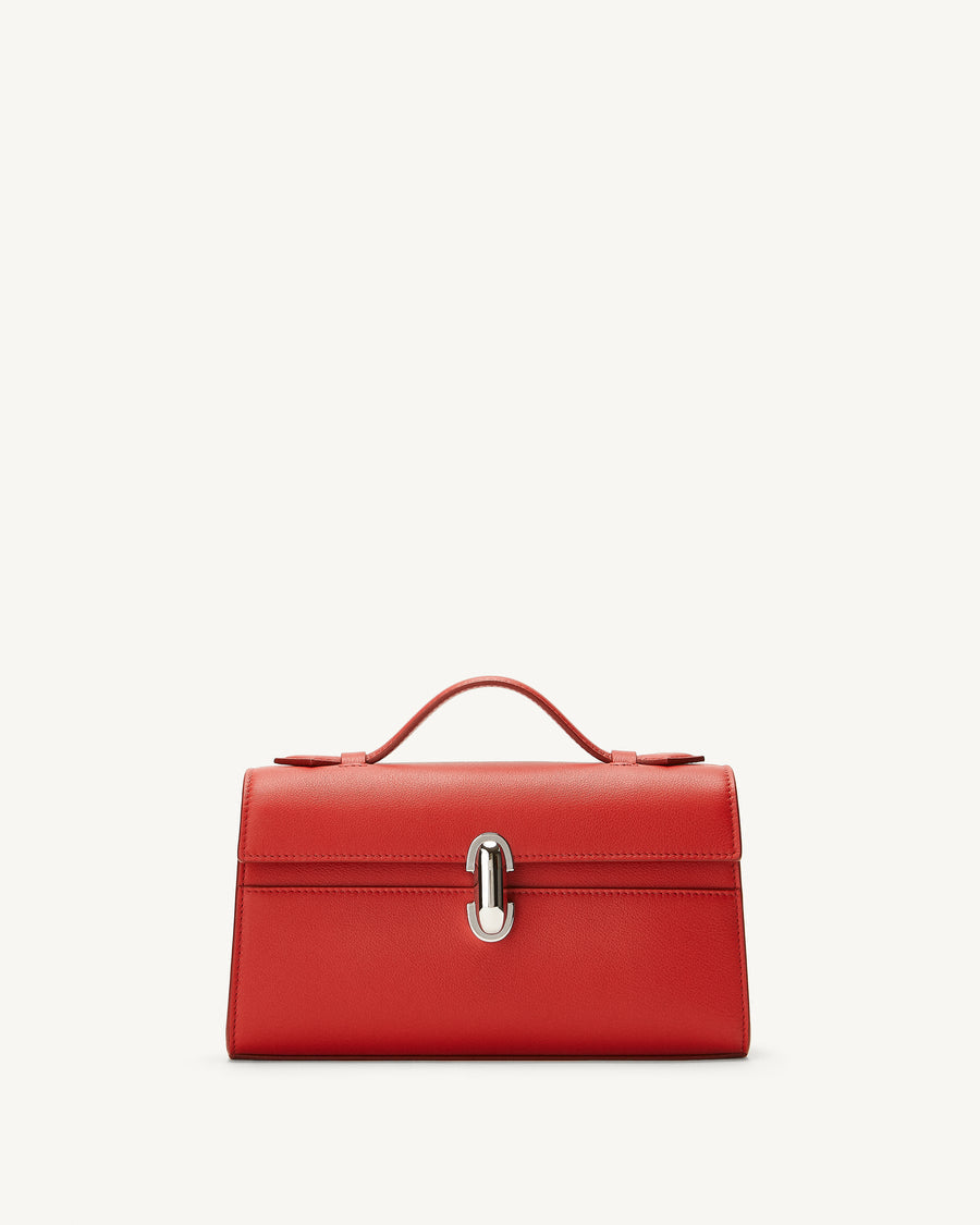 SYMMETRY POCHETTE IN SMOOTH CALF LEATHER