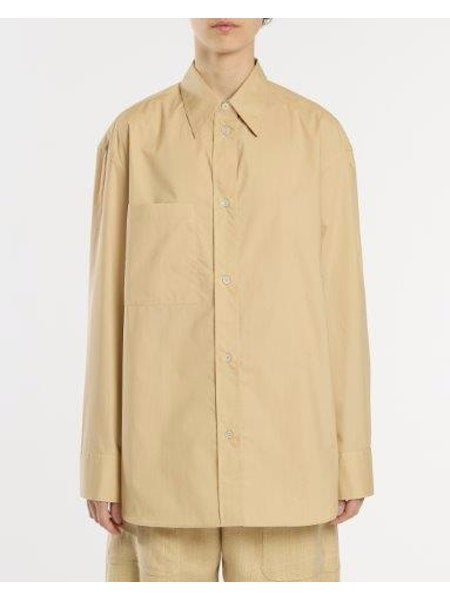 SHIRTS - OVERSIZED CLASSIC SHIRT WITH EMBROIDERY