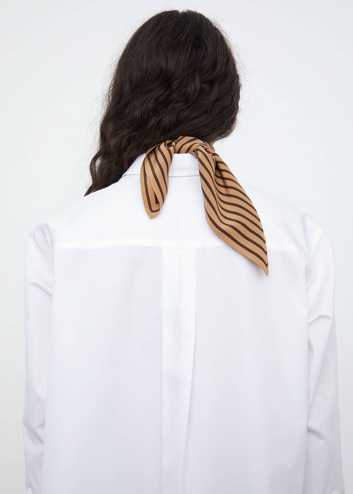 SIGNATURE MONOGRAM SILK SCARF