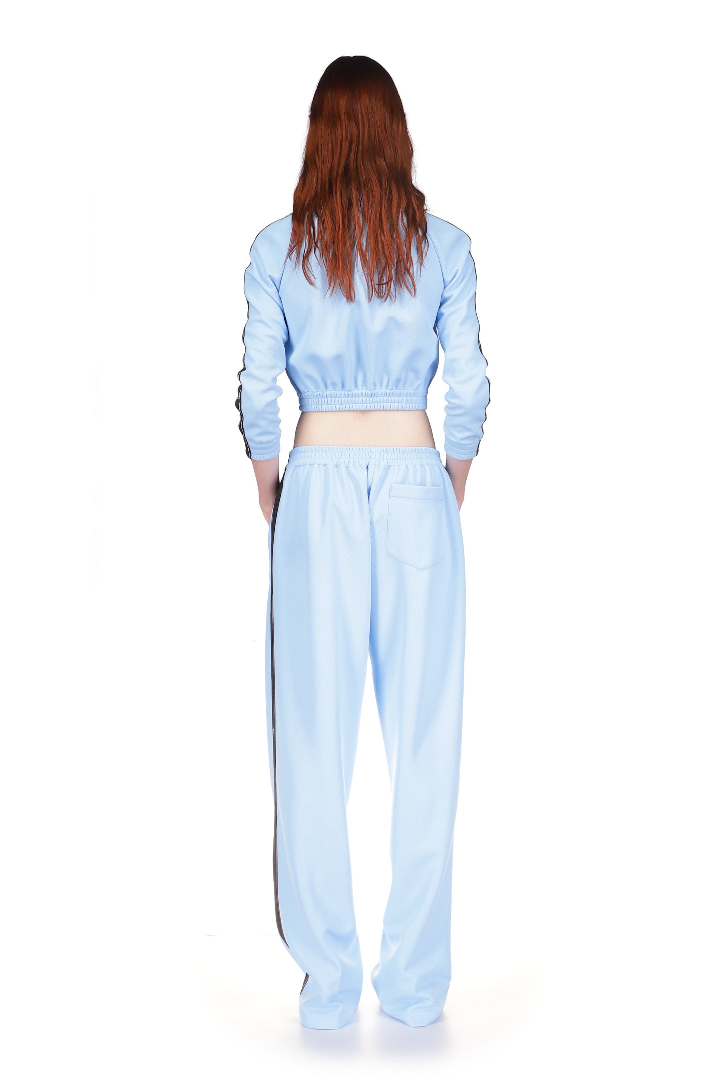 TRACK PANT W/LOGO WEBBING TAPE