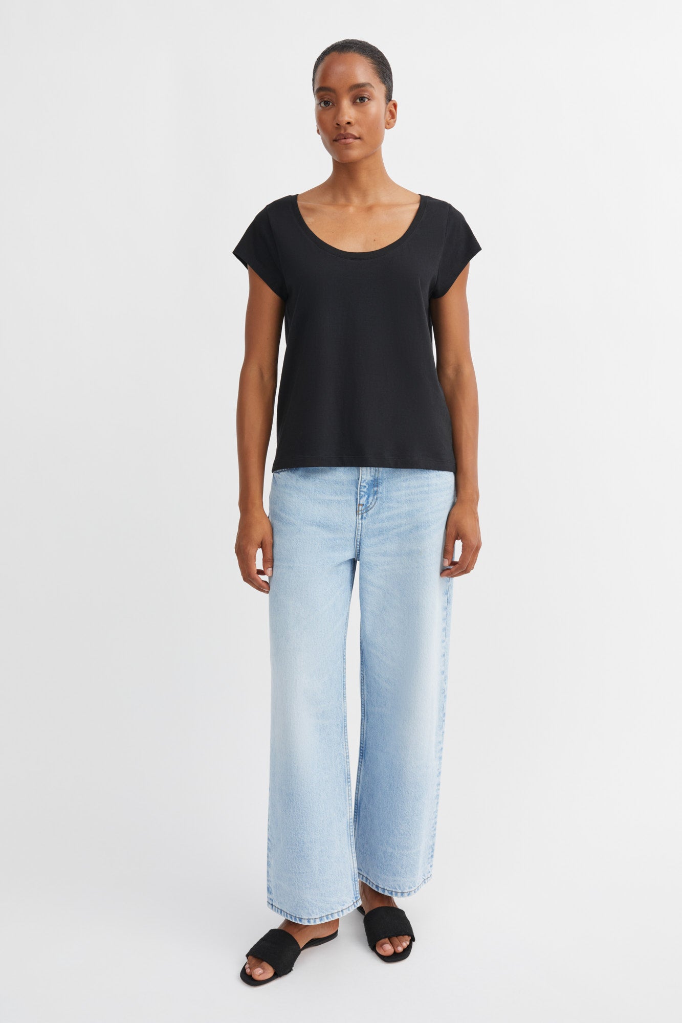 andy wide neck tee