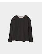 mohair knitted flip pullover