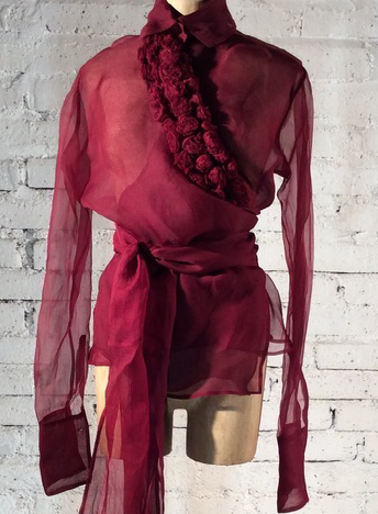 CHEMISE BANDAGE FLEURS