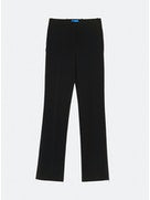 RECYCLED GABARDINE STRAIGHT PANTS. INVISIBLE ZIPPERS IN THE BOTTOM