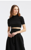 SHORT SLEEVE MOCK NE