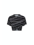 DRAWSTRING CROPPED TOP