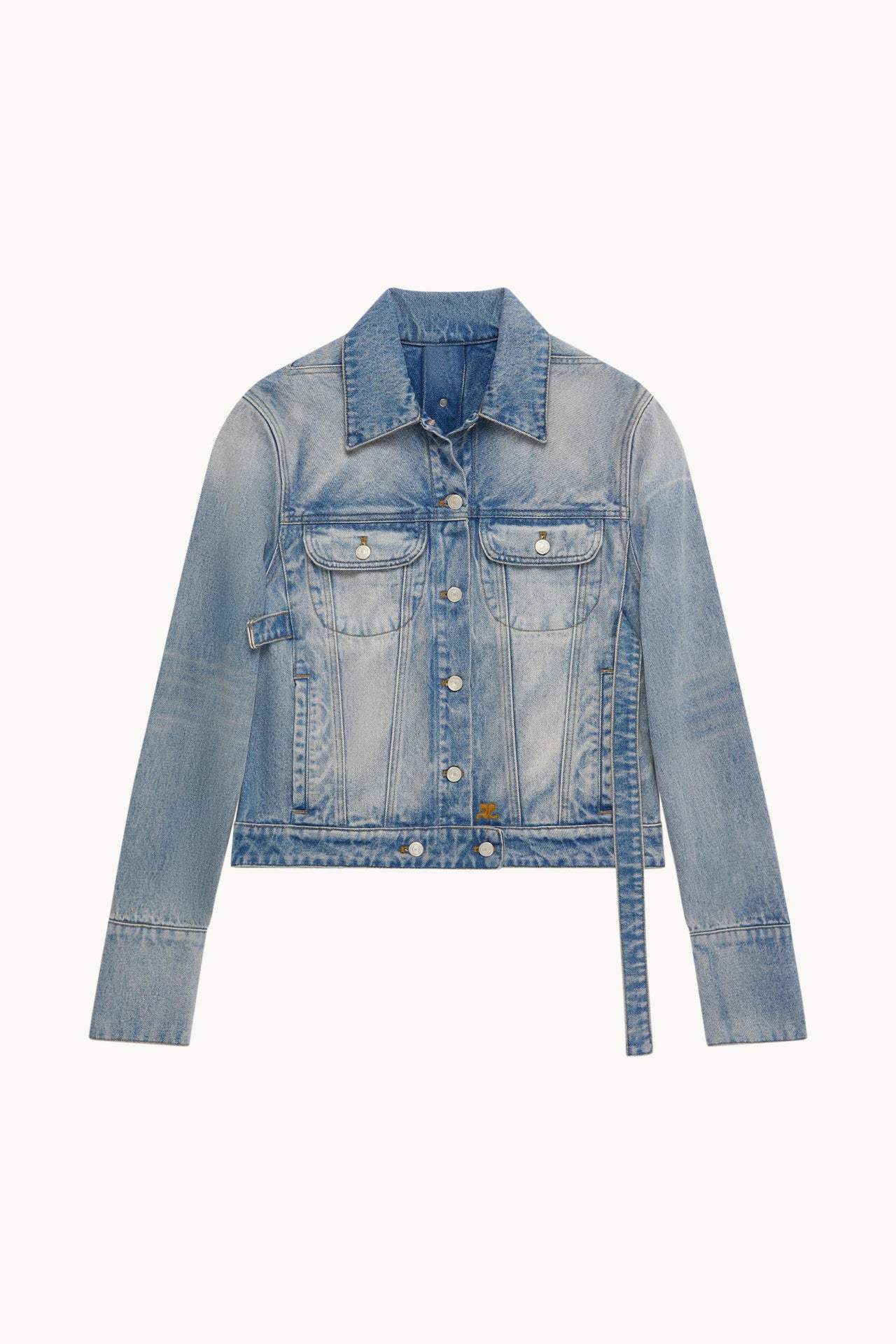 BI-STYLING LIGHT BLUE DEN JACKET