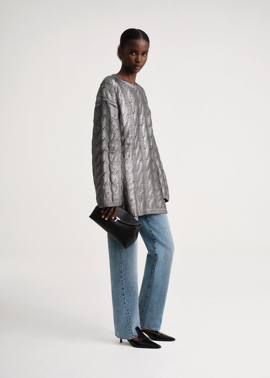 WOOL CABLE KNIT