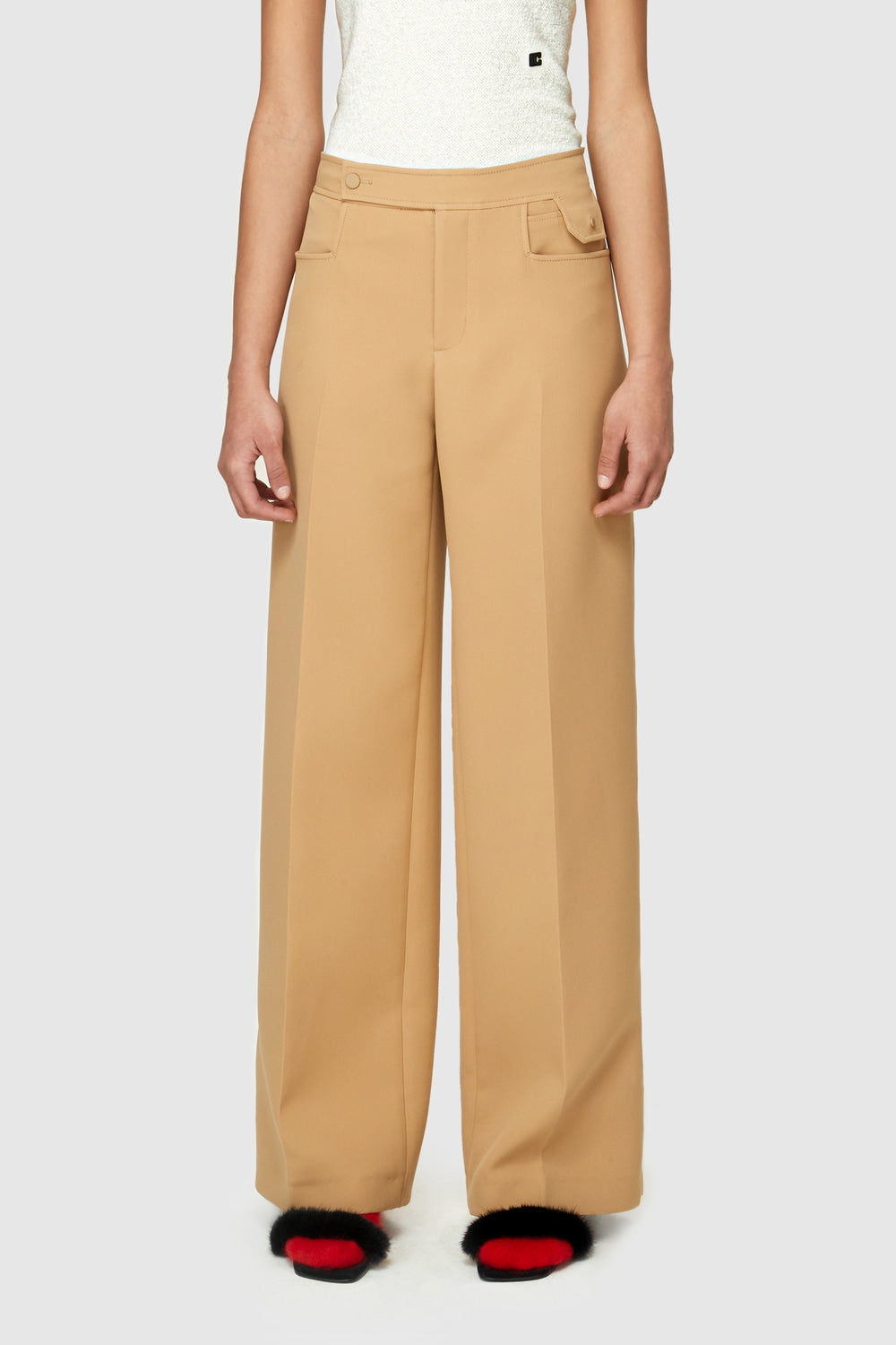22FW POCKET POINT PANTS - BEIGE