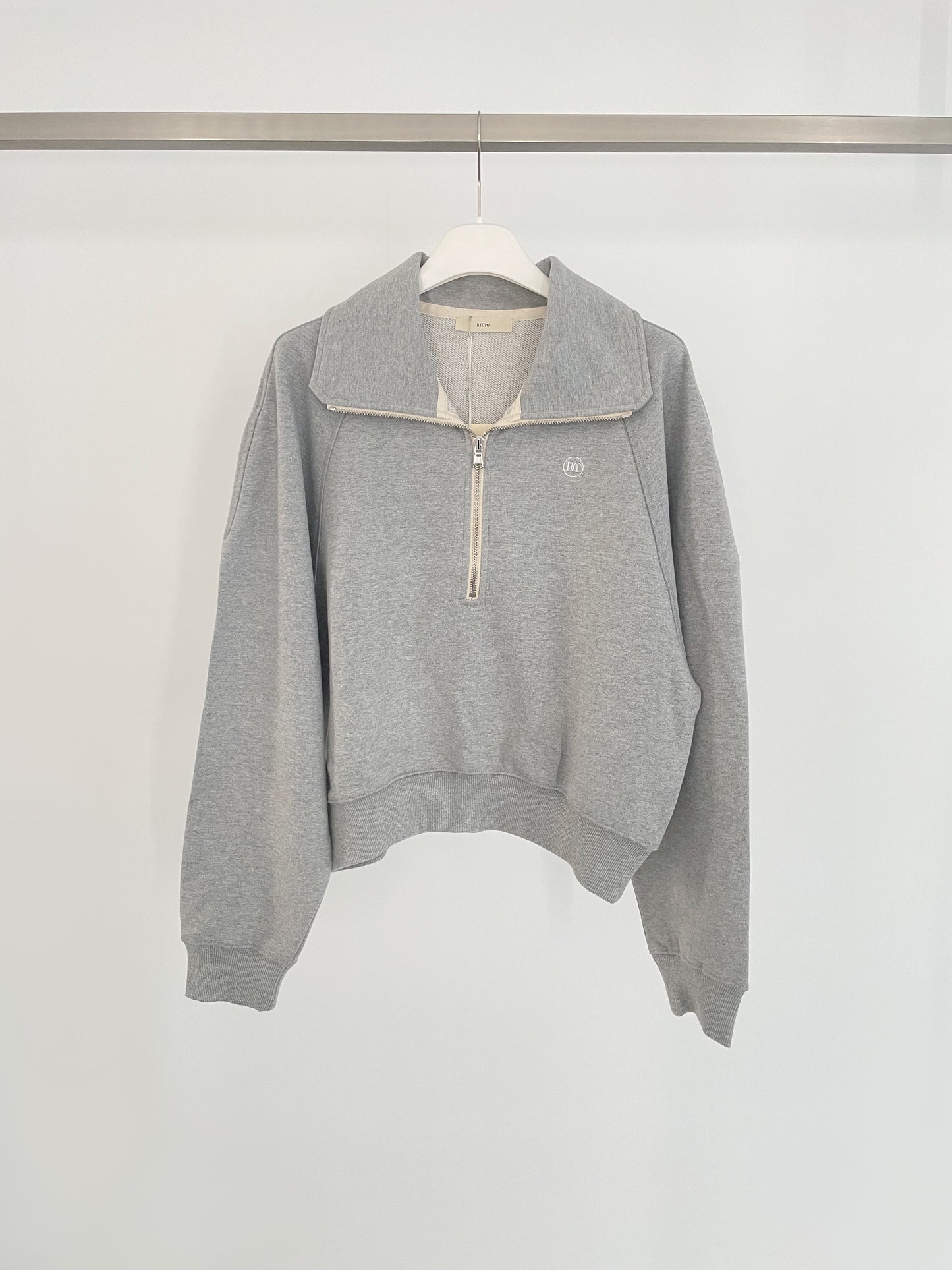 SIGNATURE LOGO ZIP SWEATSHIRT