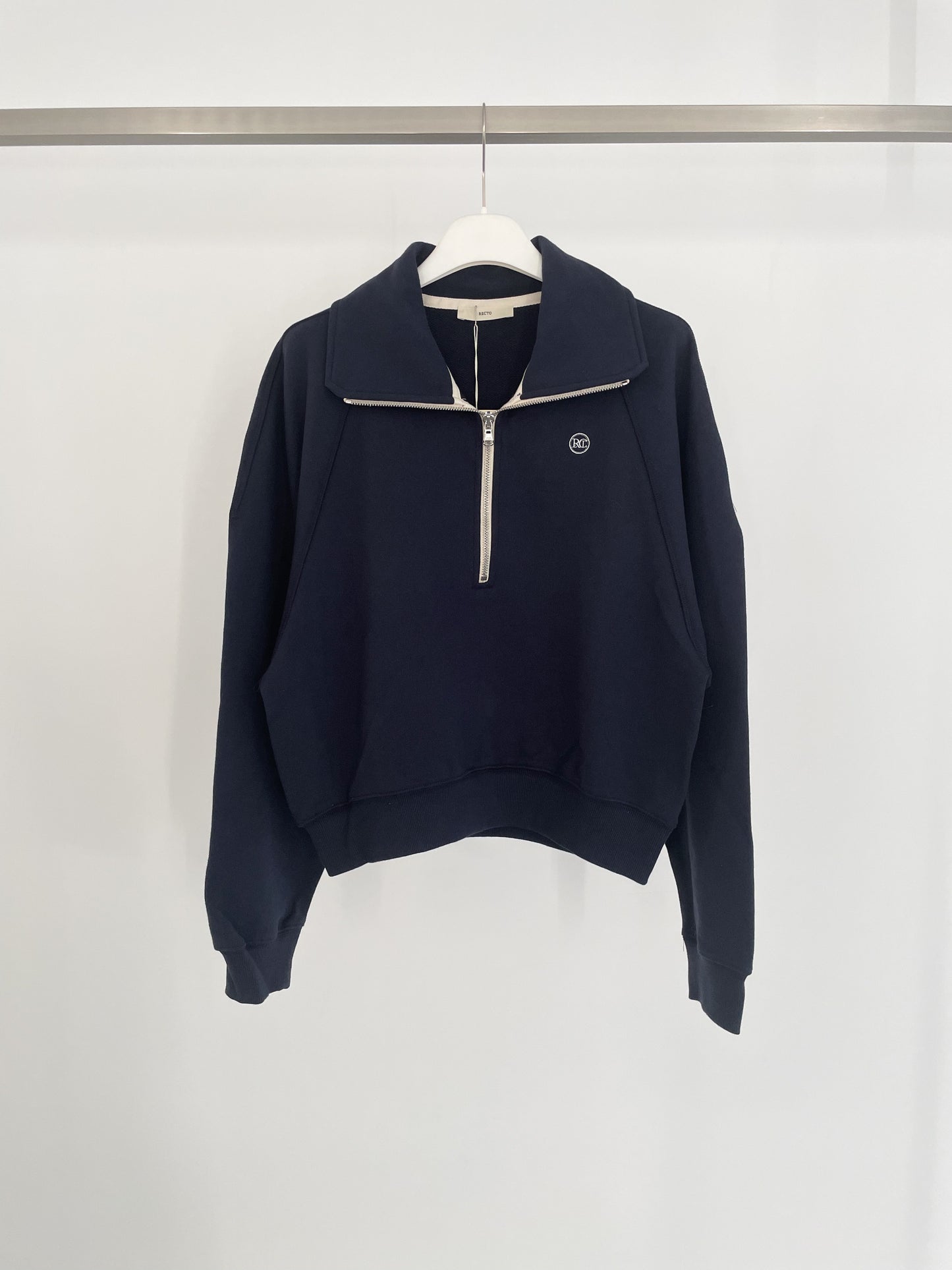 SIGNATURE LOGO ZIP SWEATSHIRT