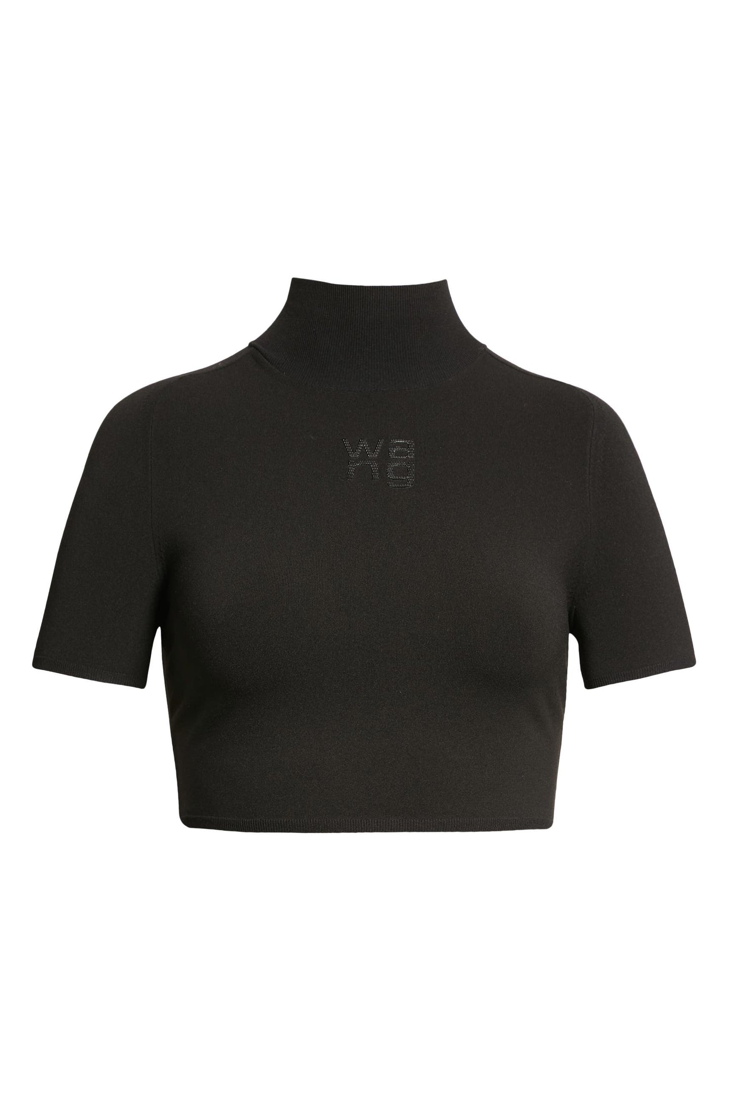 S/S TURTLE NECK W/PRINTED HIGH DENSITY LOGO