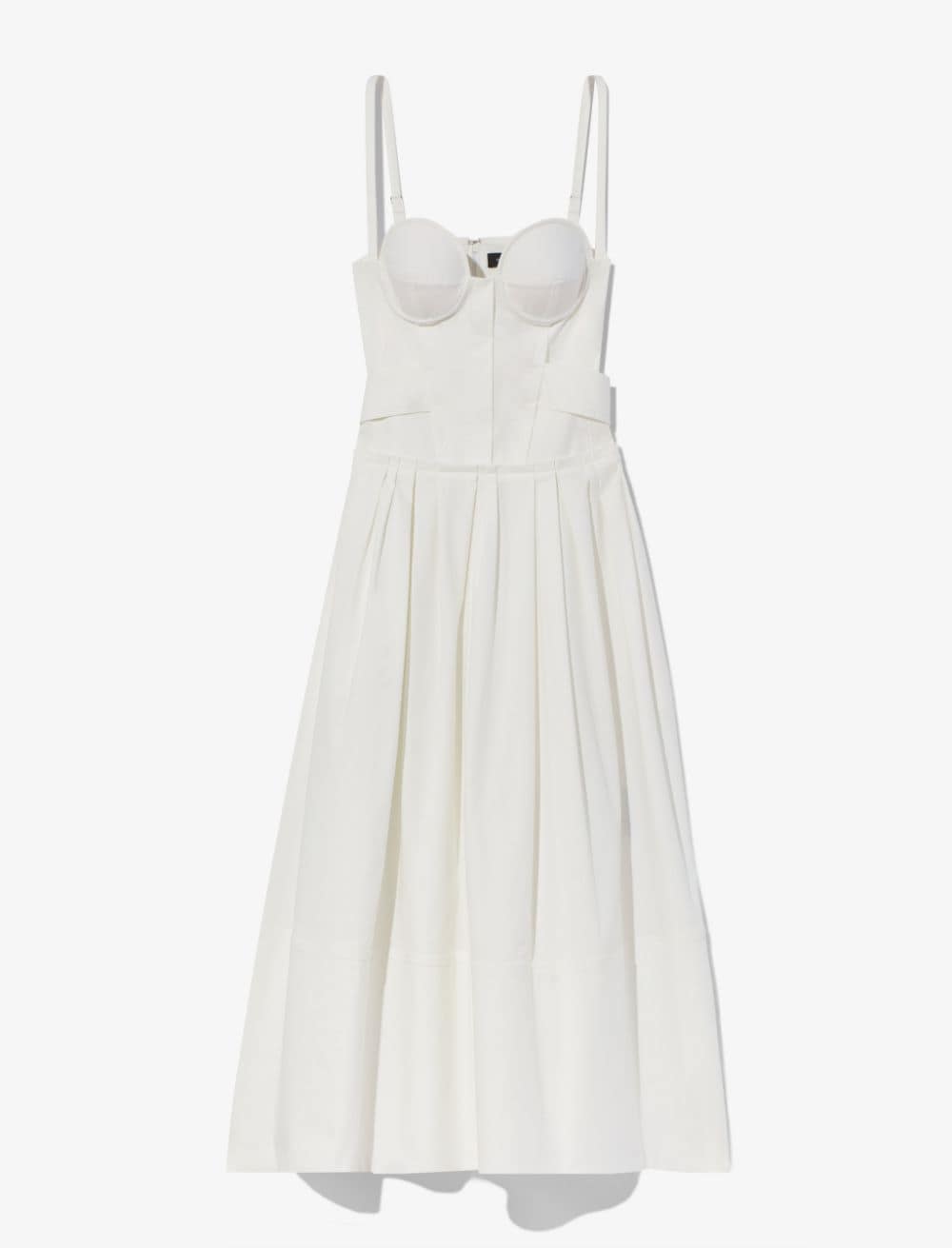 Poplin Bustier Dress