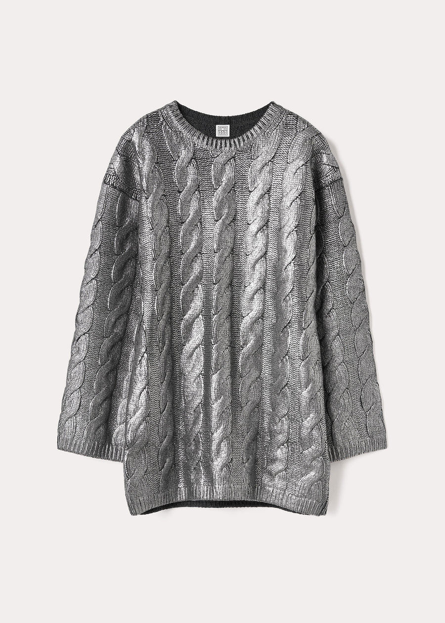 WOOL CABLE KNIT