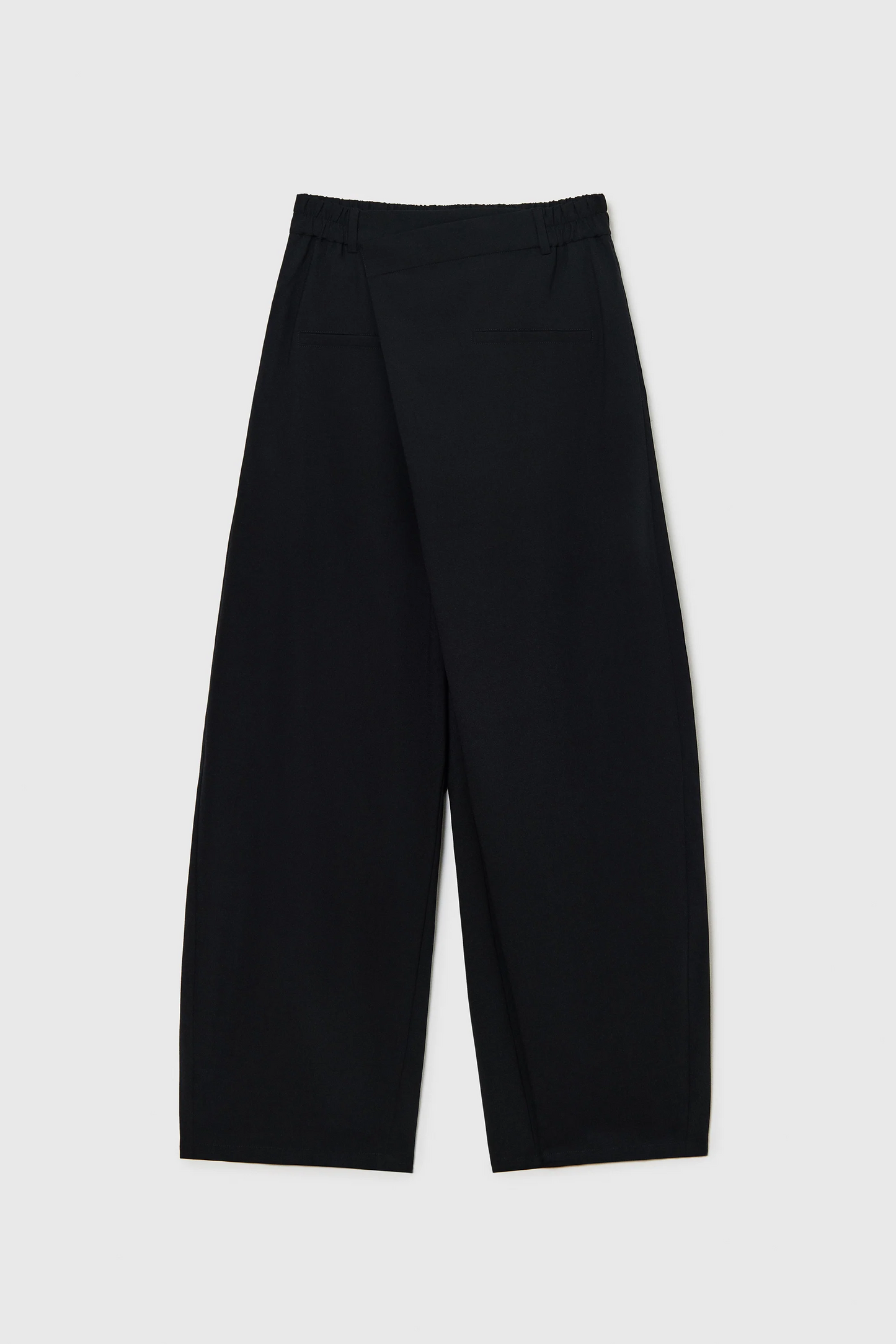 TAILORING CROSSOVER PANTS BLACK