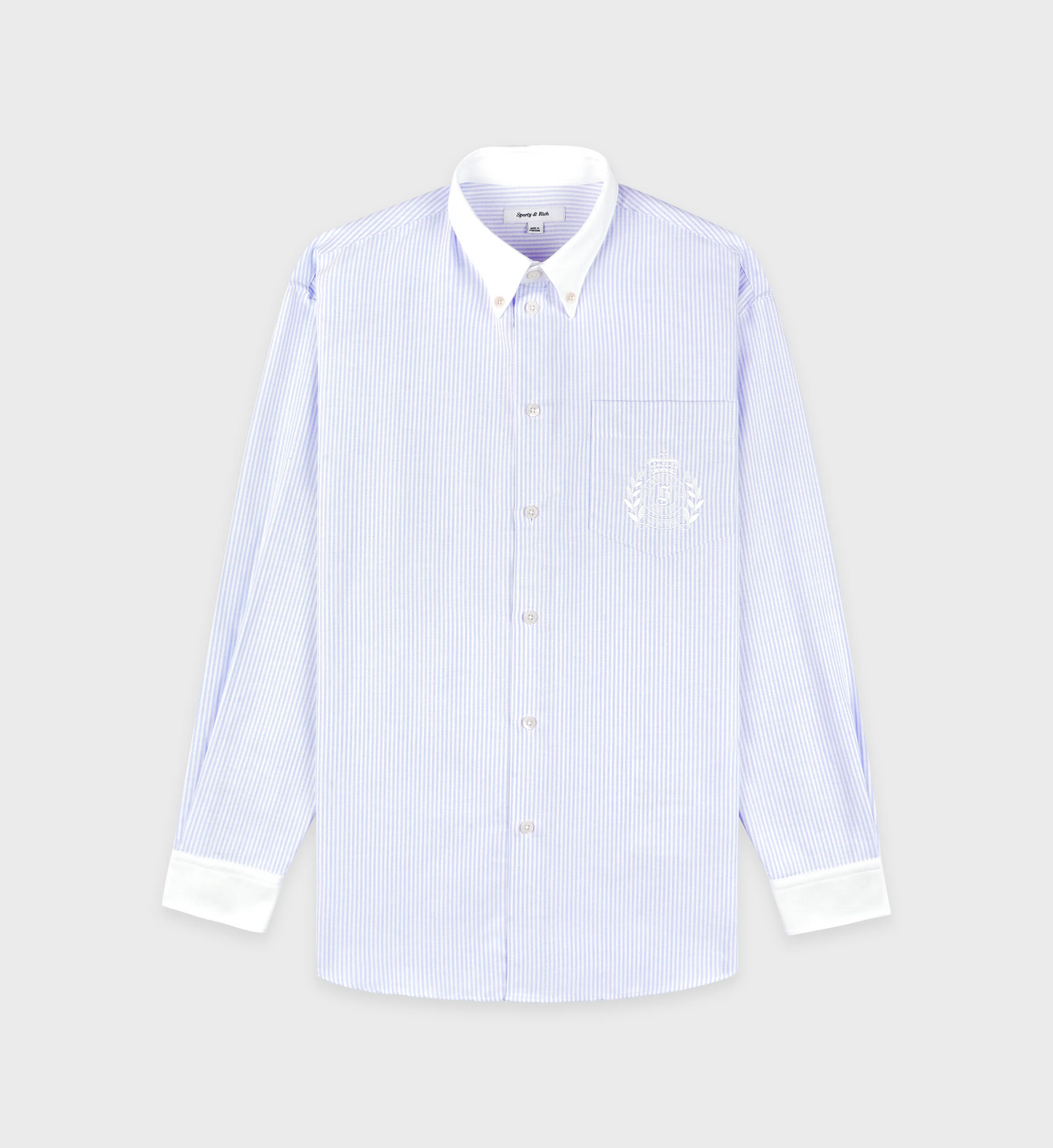 H&W Crest Oversized Oxford Shirt
