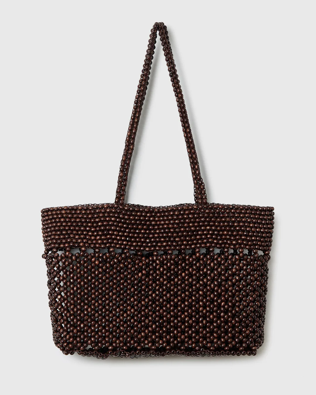 WOODEN BEADS BAG