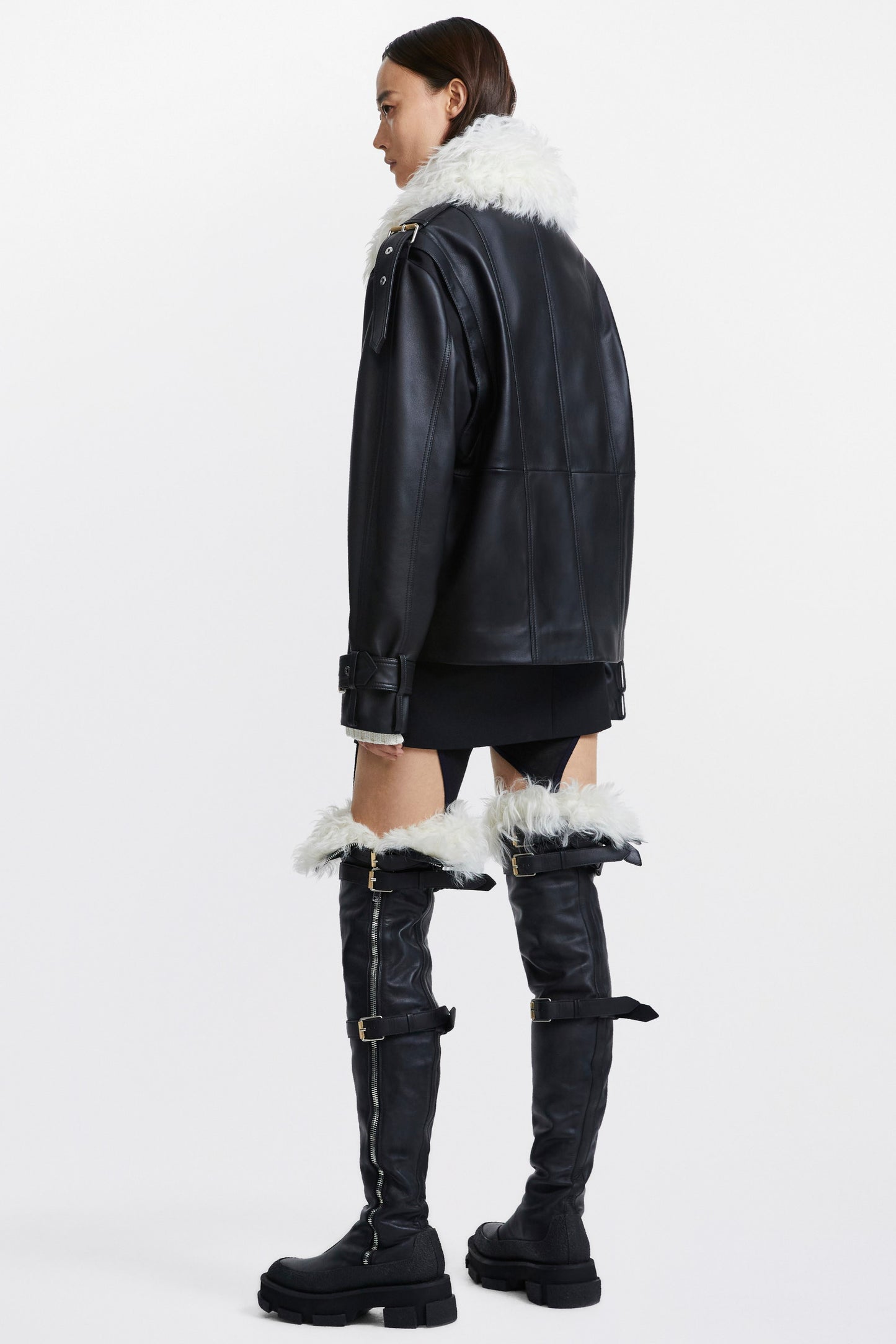 SHEARLING COLLAR