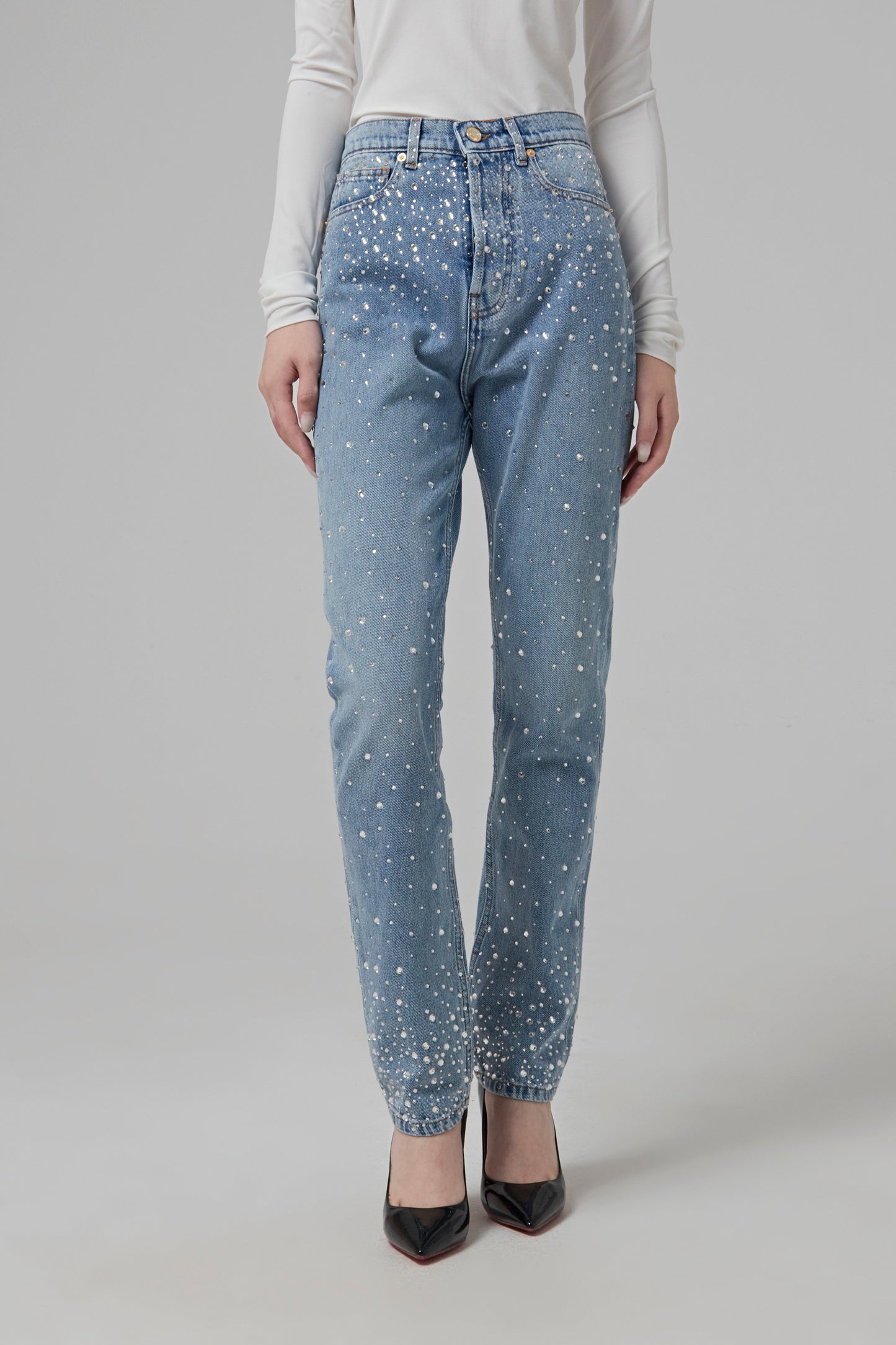 CRYSTALLIZED DENIMJEANS