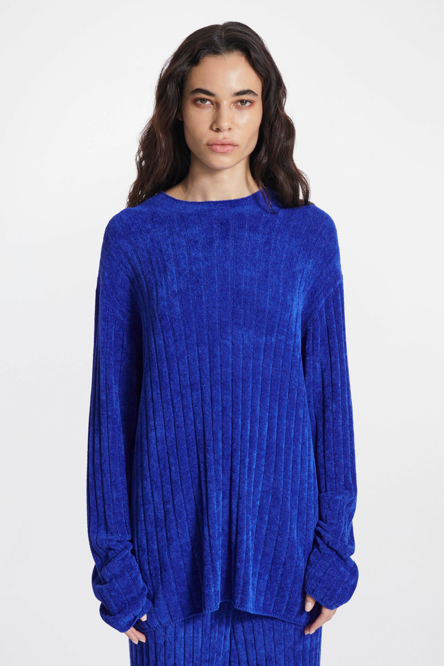 BLUEPRINT RIB SWEATER
