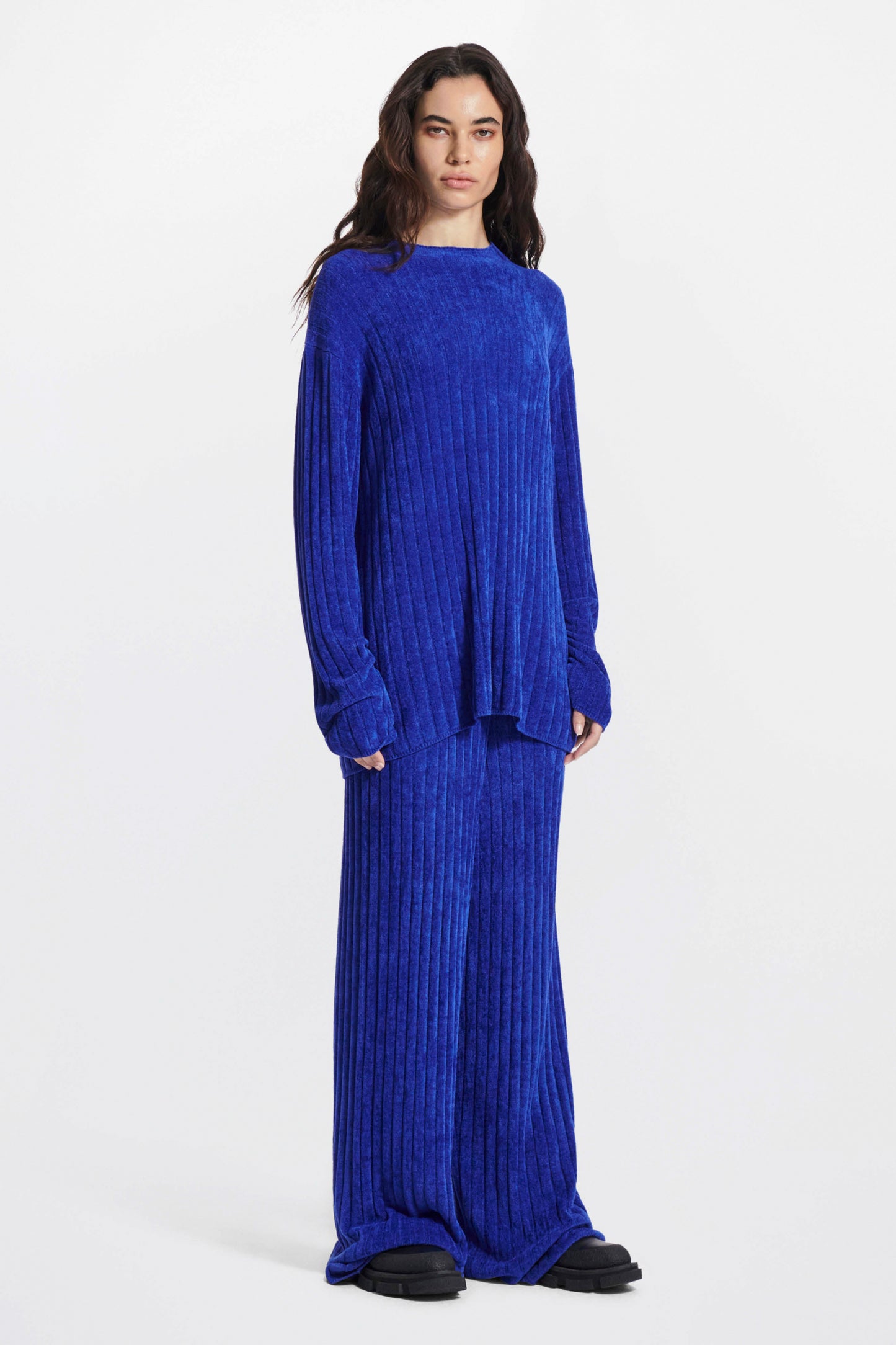 BLUEPRINT RIB SWEATER