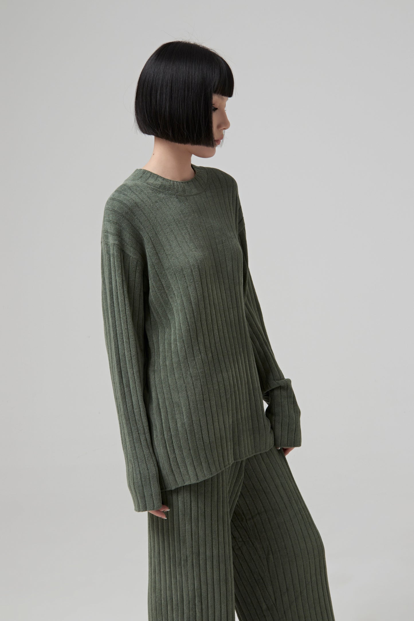 BLUEPRINT RIB SWEATER