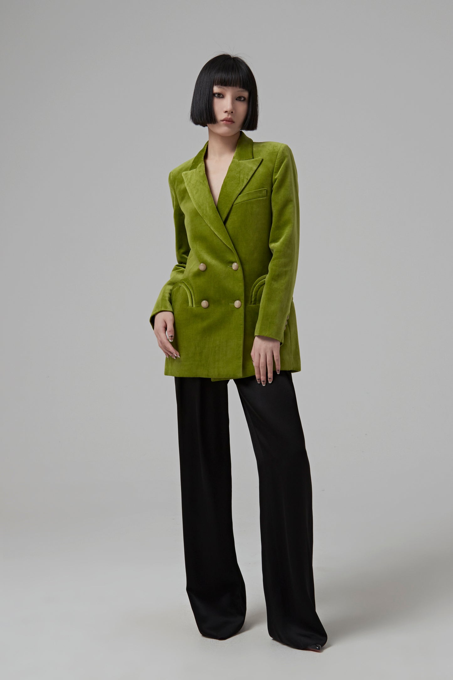 JEALOUSY GREEN EVERYDAY BLAZER