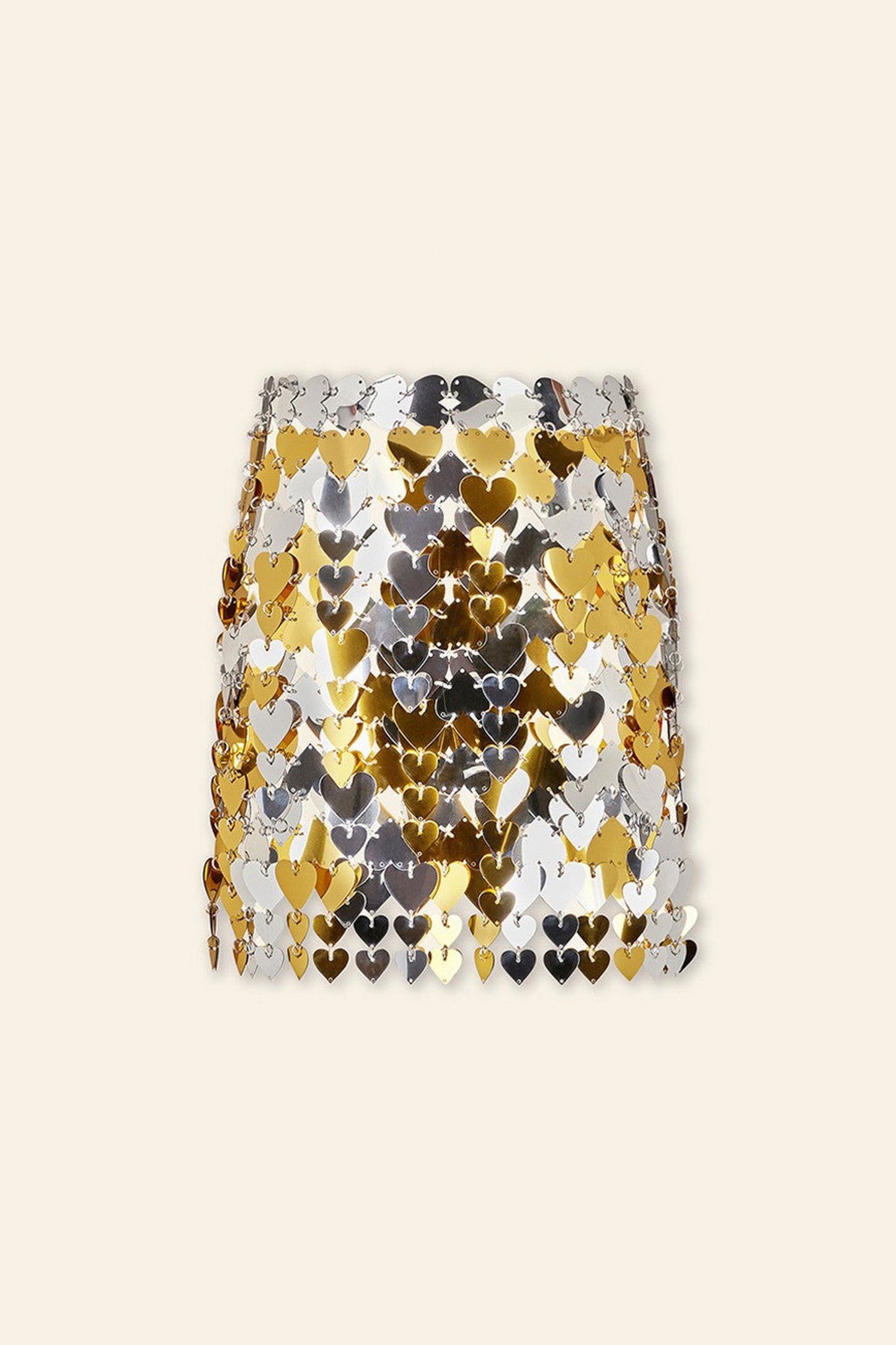 JUPE HEART STITCHING SKIRT