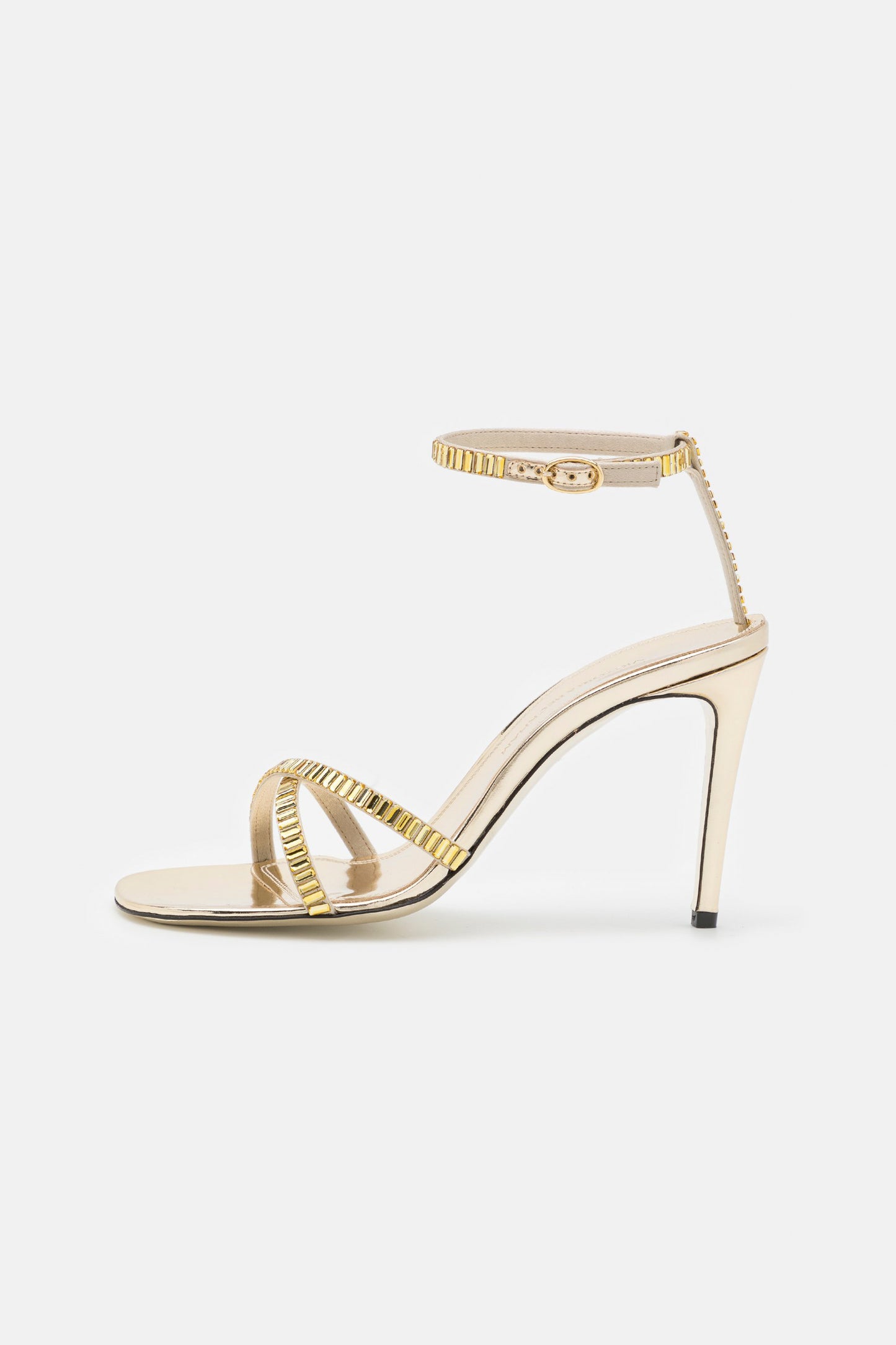 RHINESTONE SANDALS 90