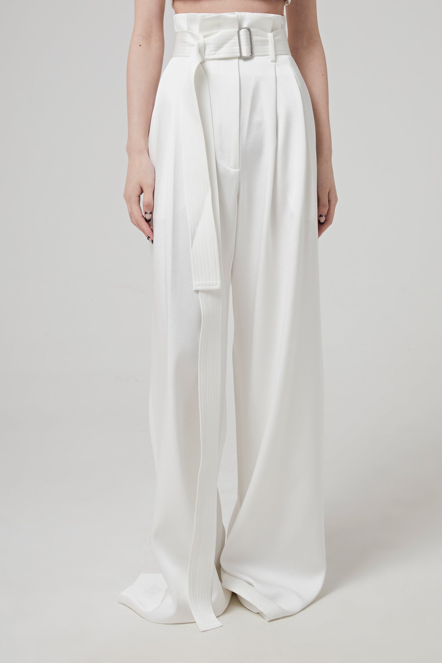LONG LOOSE SUIT PANTS
