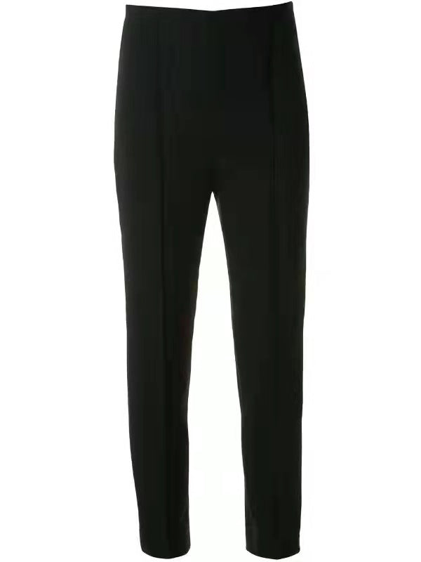 COMPACT STRETCH TUXEDO TROUSER