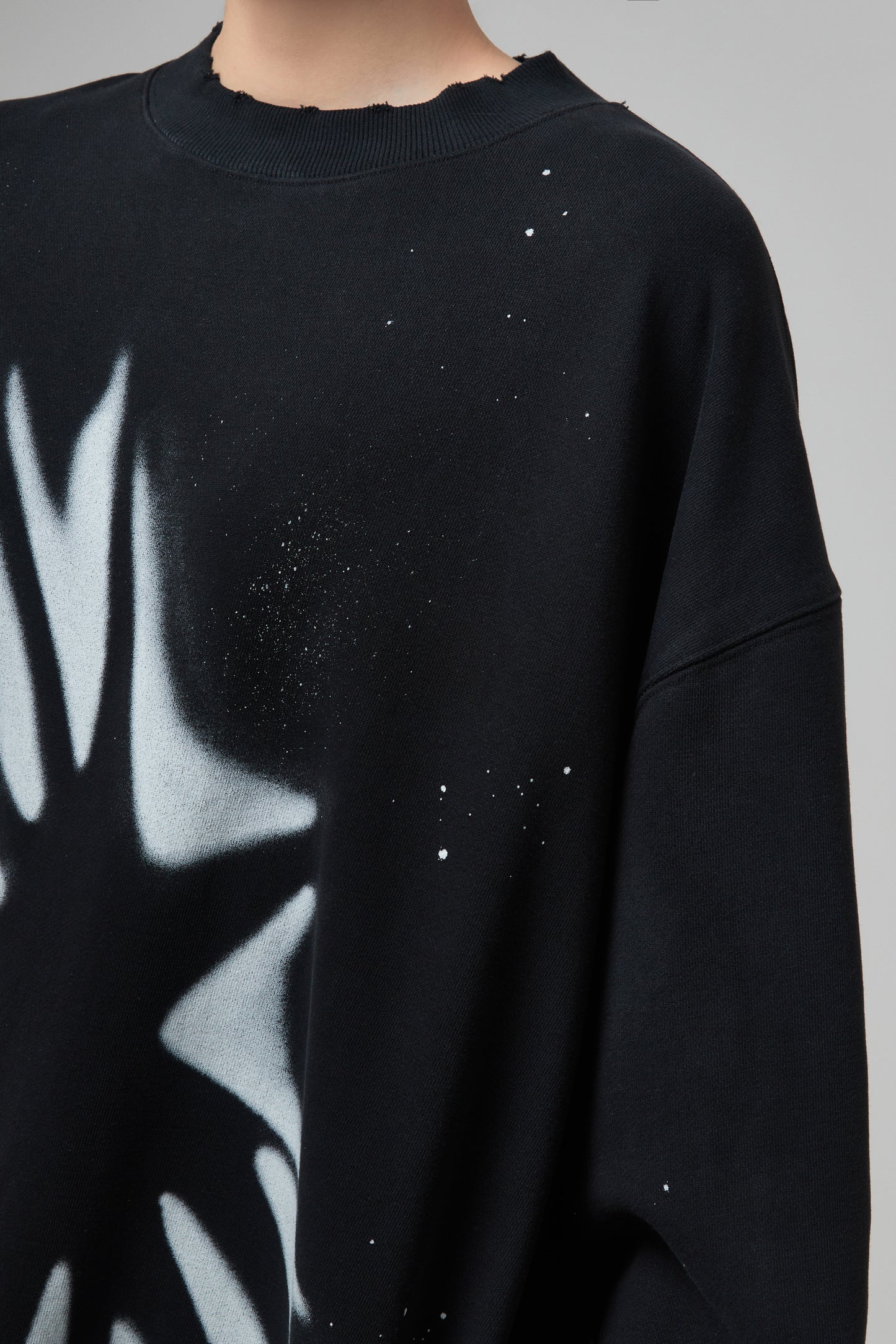 VINTAGE PAINTING WASHED SWEATSHIRT
