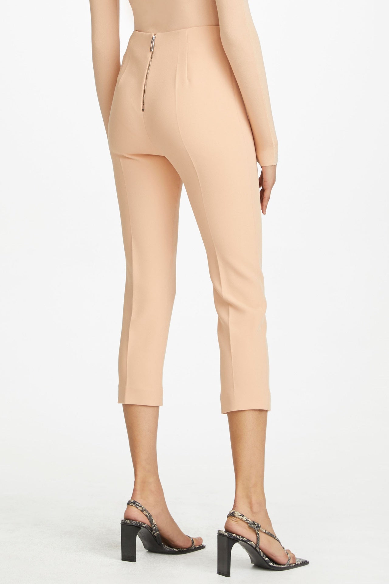 COMPACT STRETCH TUXEDO TROUSER
