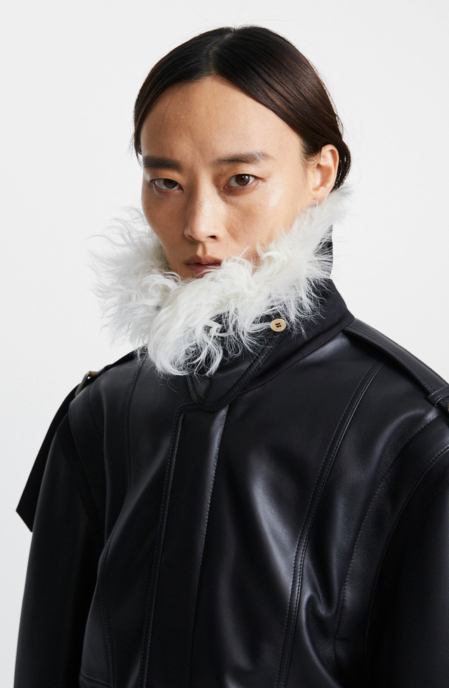 SHEARLING COLLAR
