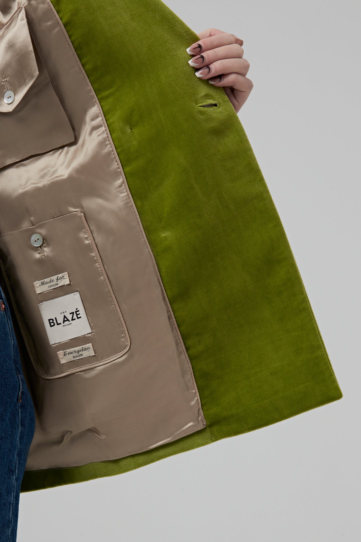 JEALOUSY GREEN EVERYDAY BLAZER