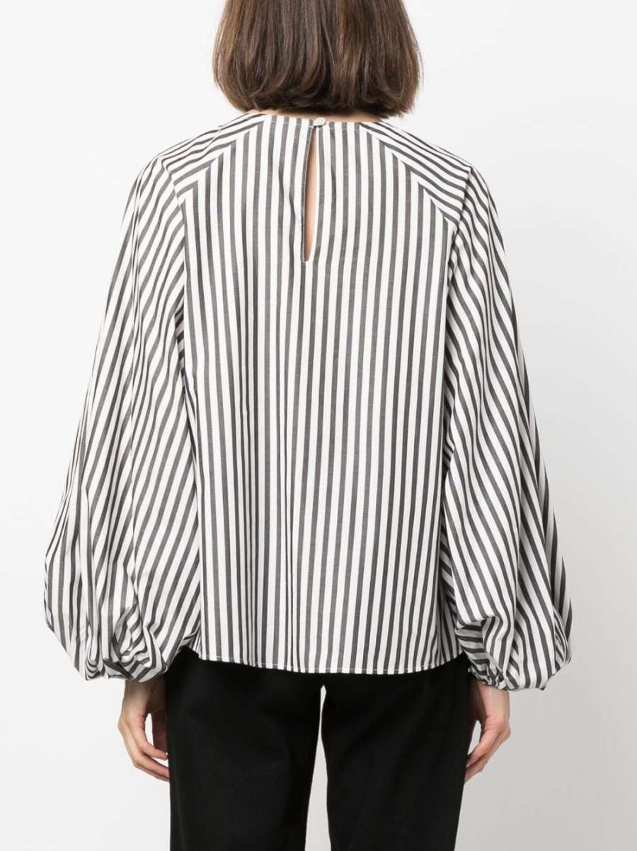 L/S CREWNECK TOP W/ OVERSIZED RAGLAN SLV