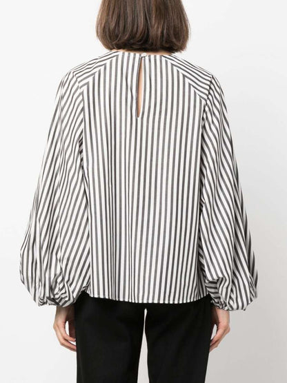 L/S CREWNECK TOP W/ OVERSIZED RAGLAN SLV