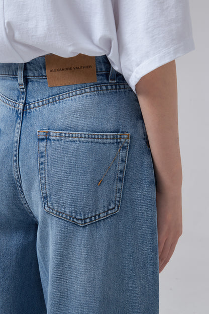 FLARED DENIM JEANS